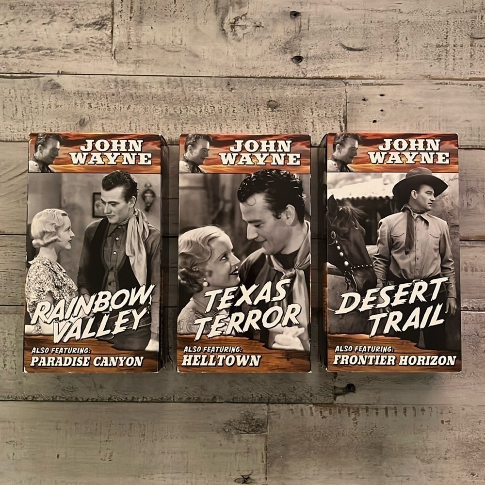 John Wayne‎ Collection II 6 VHS Movies